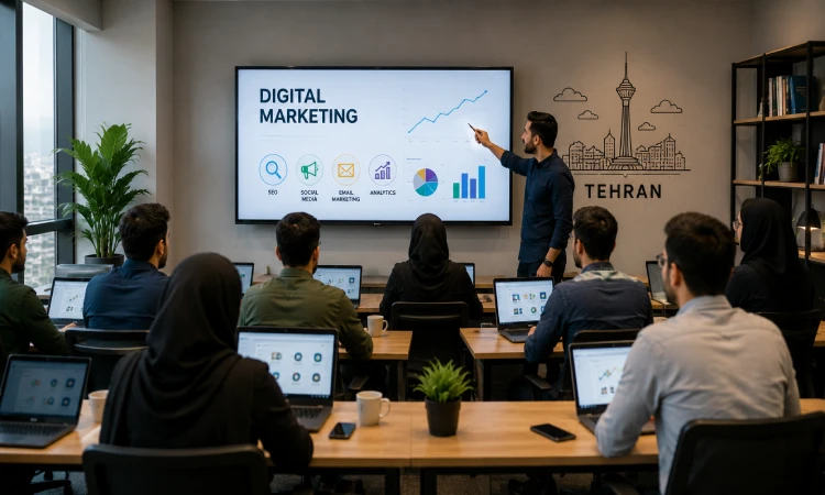 معیارهای انتخاب بهترین آموزشگاه دیجیتال مارکتینگ در تهران