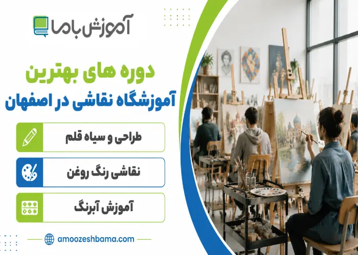 دوره های بهترین آموزشگاه نقاشی در اصفهان