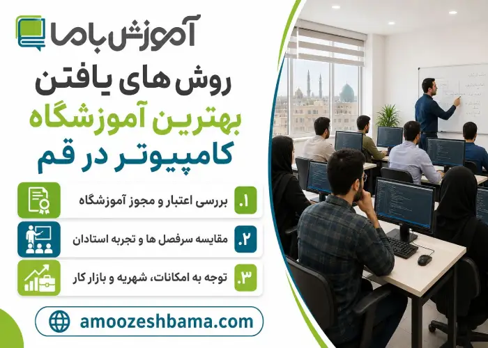 روش های یافتن بهترین آموزشگاه کامپیوتر در قم