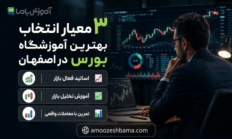 3 معیار انتخاب بهرین اموزشگاه بورس در اصفهان
