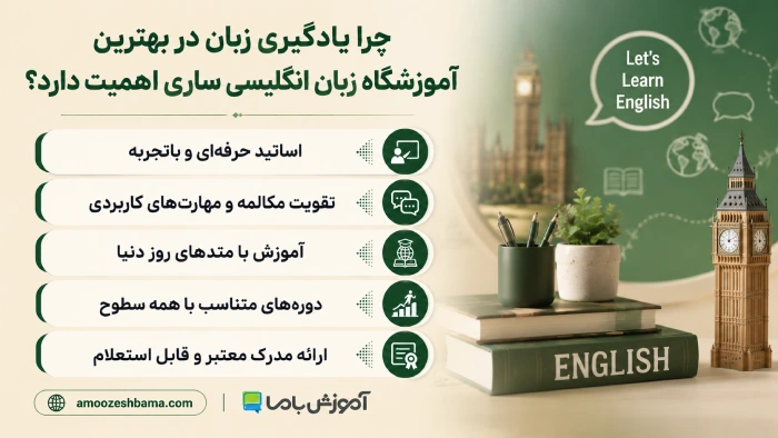 چرا یادگیری زبان در بهترین آموزشگاه زبان انگلیسی ساری اهمیت دارد؟