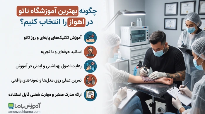 چگونه بهترین آموزشگاه تاتو در اهواز را انتخاب کنیم؟
