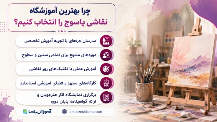 چرا بهترین آموزشگاه نقاشی یاسوج را انتخاب کنیم؟