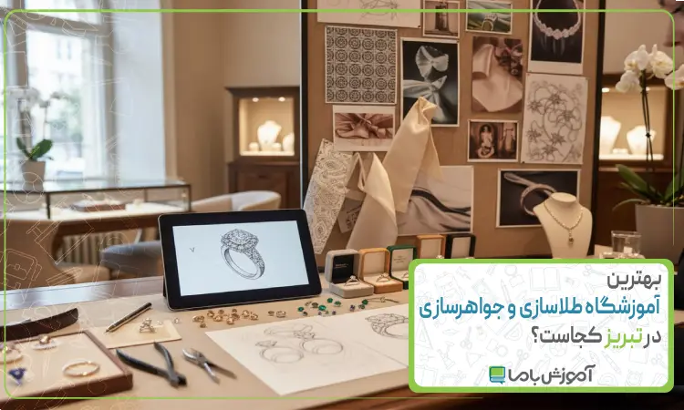 بهترین آموزشگاه طلاسازی و جواهرسازی در تبریز کجاست؟【سال 1405】